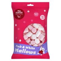 Ma Baker Marshmallows Pink & White 200g