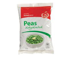 Homebrand Peas Dehydrated 100g