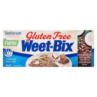 Sanitarium Weetbix Wheat Biscuits Cinnamon & Coconut Gluten Free 400g