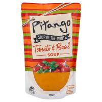 Pitango Soup Of The Month Fresh Soup Tomato & Basil pouch 500g