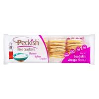 Peckish Thins Rice Crackers Salt & Vinegar 100g