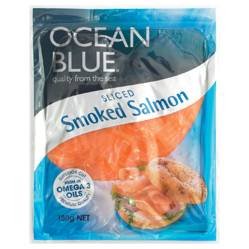 ocean blue organic smoked salmon