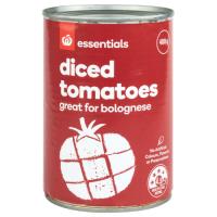Essentials Tomatoes Diced 400g