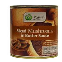 Select Mushrooms In Butter Sauce 400g