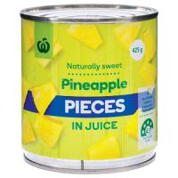 Countdown Pineapple Pieces In Natural Juice 425g