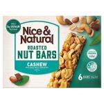 Nice & Natural Roasted Peanut & Cashew 192g (32g x 6pk)