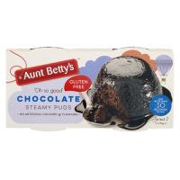 Aunt Betty's Gluten Free Steamed Pudding Chocolate 190g (95g x 2pk)
