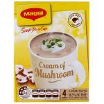 Maggi Soup For A Cup Instant Soup Cream Of Mushroom 62g 4 serve