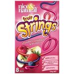 Nice & Natural Fruit Strings Strawberry 136g