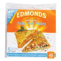 Edmonds Flaky Puff Pastry Reduced Fat 750g 5 sheets