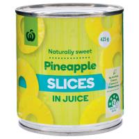 Countdown Pineapple Slices In Natural Juice 425g