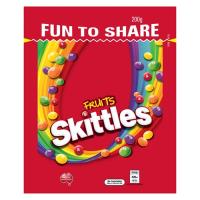 Skittles Sweets Fruits 200g