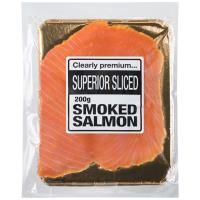 Clearly Premium Smoked Salmon Superior Sliced 200g
