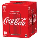 Coca Cola Soft Drink 5940ml (330ml x 18pk)