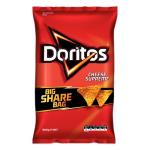 Doritos Corn Chips Supreme Cheese Party Bag 300g