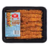 Tegel Chicken Kebabs Satay 480g (8pk)