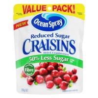 Ocean Spray Craisins Reduced Sugar 250g