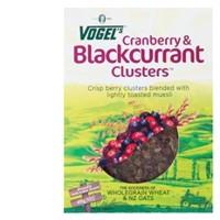 Vogels Muesli Clusters Cranberry & Blackcurant 450g