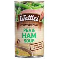 Wattie's Very Special Canned Soup Pea & Ham Reduced Salt 535g