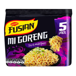 Maggi Fusian Instant Noodles Multi Pack Soy & Mild Spice 360g  (72g x 5pk)
