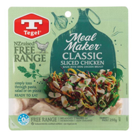 Tegel Meal Maker Free Range Chicken Sliced 250g