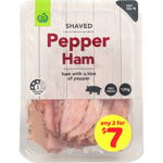 Countdown Ham Shaved Pepper 120g