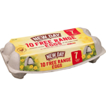 New Day Eggs 10pk Free Range Size 7 Package type