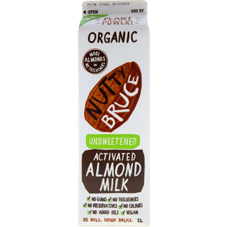 Nutty Bruce Almond Milk Unsweetened 1l Prices FoodMe