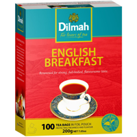 Dilmah Breakfast Tea Bags English 100pk