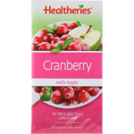 Healtheries Fruit Tea Cranberry & Apple 20pk