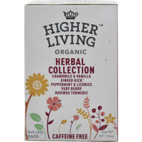 Higher Living Organic Herbal Collection Tea 20pk