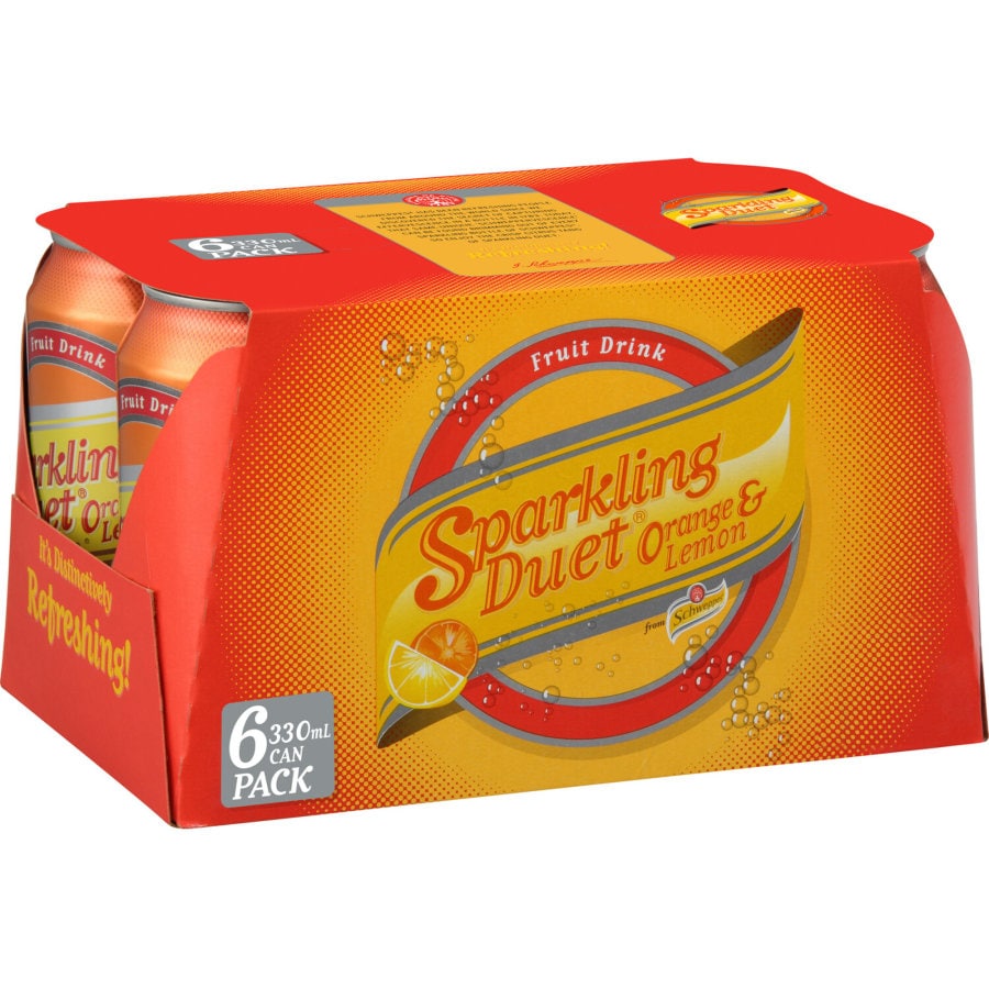 Sparkling Duet Soft Drink Orange Lemon Package type Prices FoodMe