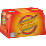 Sparkling Duet Soft Drink Orange Lemon Package type