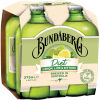 Bundaberg Lemon, Lime & Bitters Diet Package type