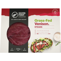 Silver Fern Farms Venison Steak 220g