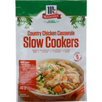 McCormick Slow Cookers Meal Base Country Chicken Casserole 40g