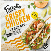 Farrahs Mexican Crispy Chicken Taco Kit 405g