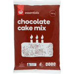Essentials Cake Mix Chocolate Package type
