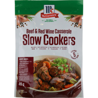 McCormick Slow Cookers Meal Base Beef & Red Wine 40g