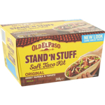 Old El Paso Stand N Stuff Mexican Soft Taco Kit Mild 348g
