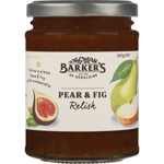 Barkers Relish Pear & Fig 260g
