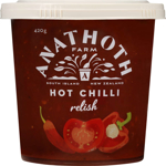 Anathoth Farm Relish Hot Chilli 420g
