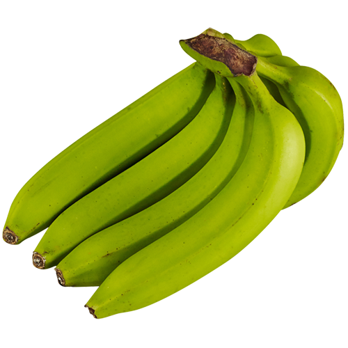 Produce Green Bananas 1kg