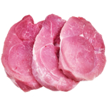 Butchery Trim Pork Leg Steak 1kg