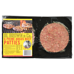 Al Brown Angus Beef Patties 6ea