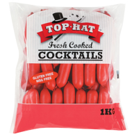 Top Hat Cocktail Sausages 1kg