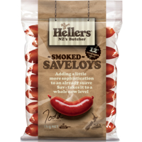 Hellers Smoked Saveloys 1kg