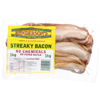 Henderson's Streaky Bacon 1kg
