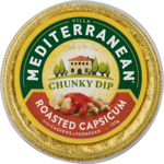 Mediterranean Roasted Capsicum With Cashews & Parmesan Chunky Dip 135g