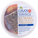 Lisas Lisa's Toppings Kumara With Crunchy Pumpkin Seeds 200g